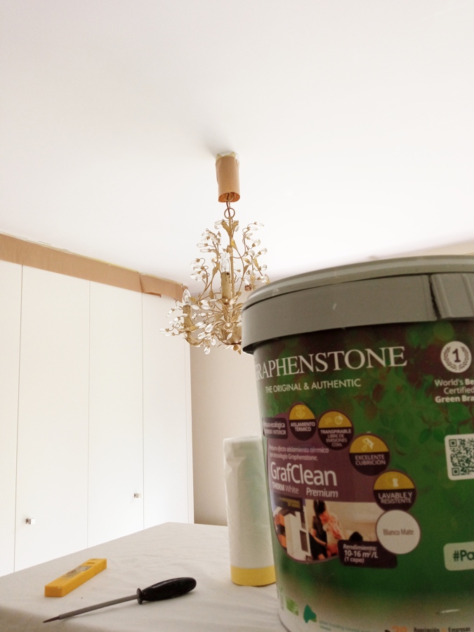 Aplicación de Grafclean  en dormitorio.