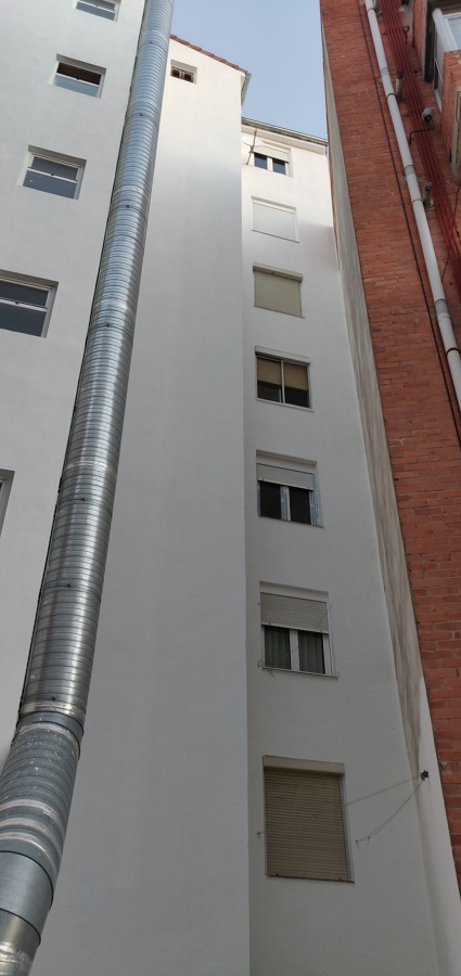 Rehabilitación de patio de luces.