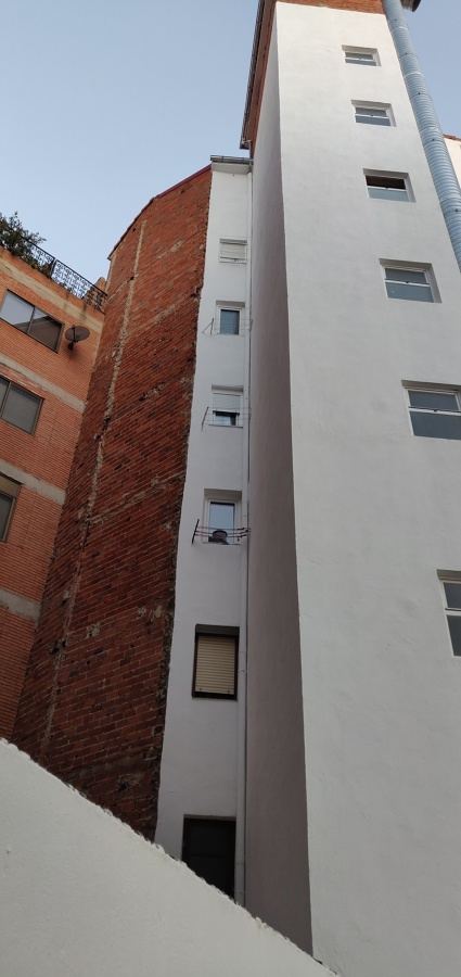 Rehabilitación de patio de luces.