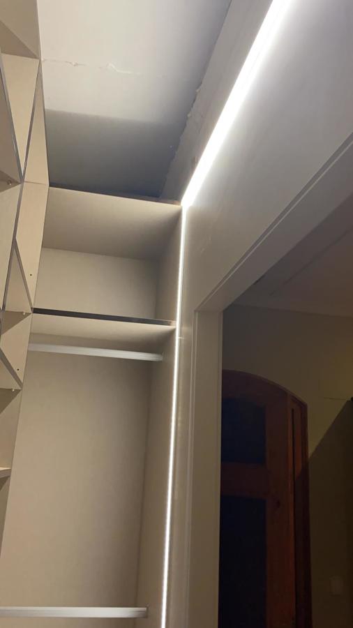 Iluminacion en vestidor