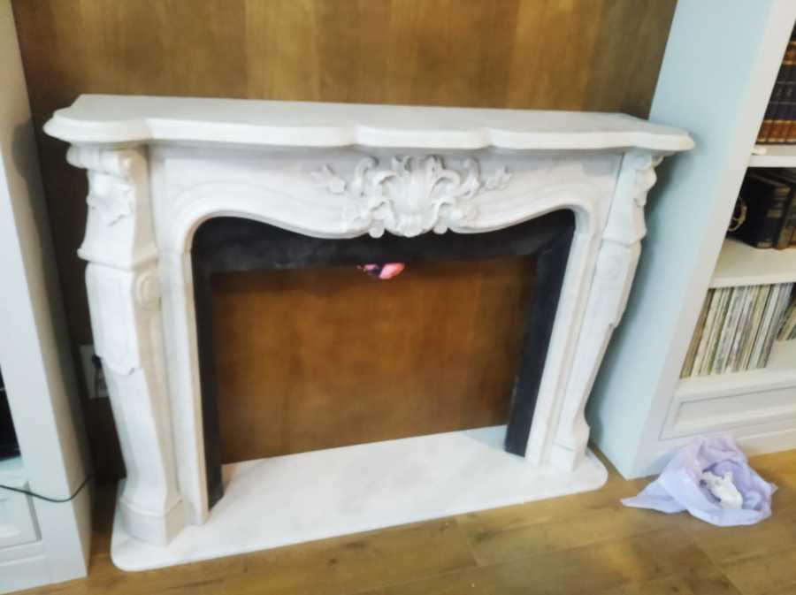 CHIMENEA MARMOL
