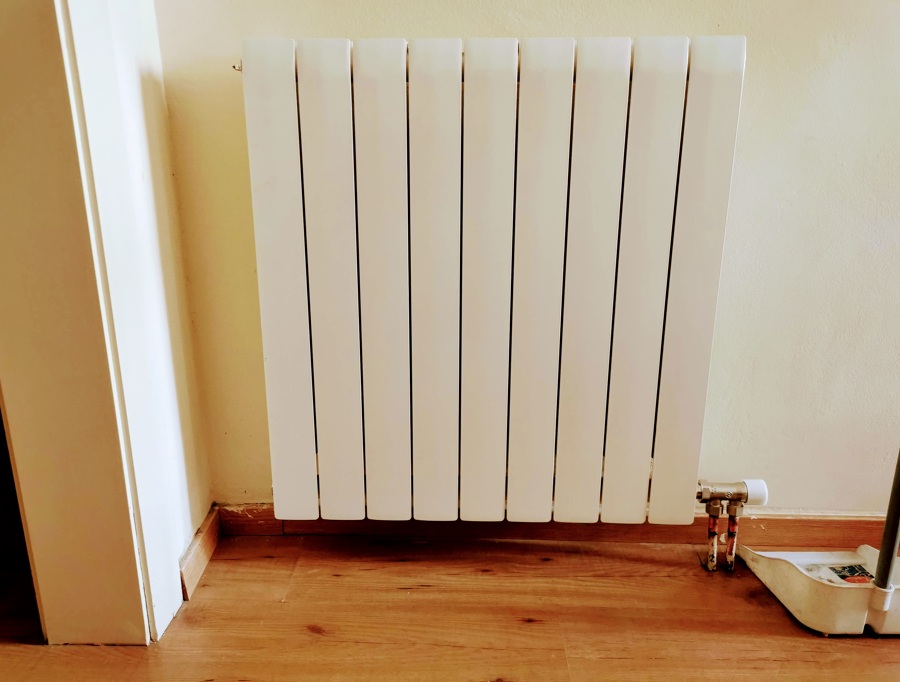 Remplazo de radiador y llave por deteriodo