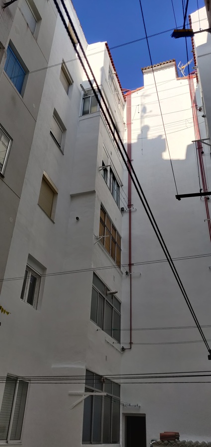 Rehabilitación de patio de luces.