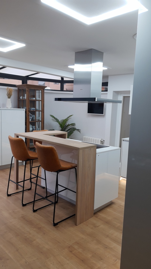 Cocina en piso de Madrid