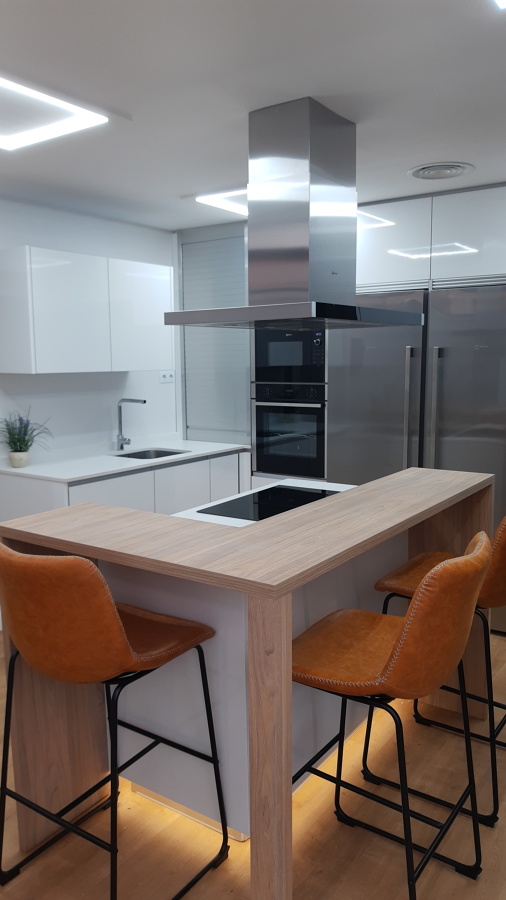 Cocina en piso de Madrid