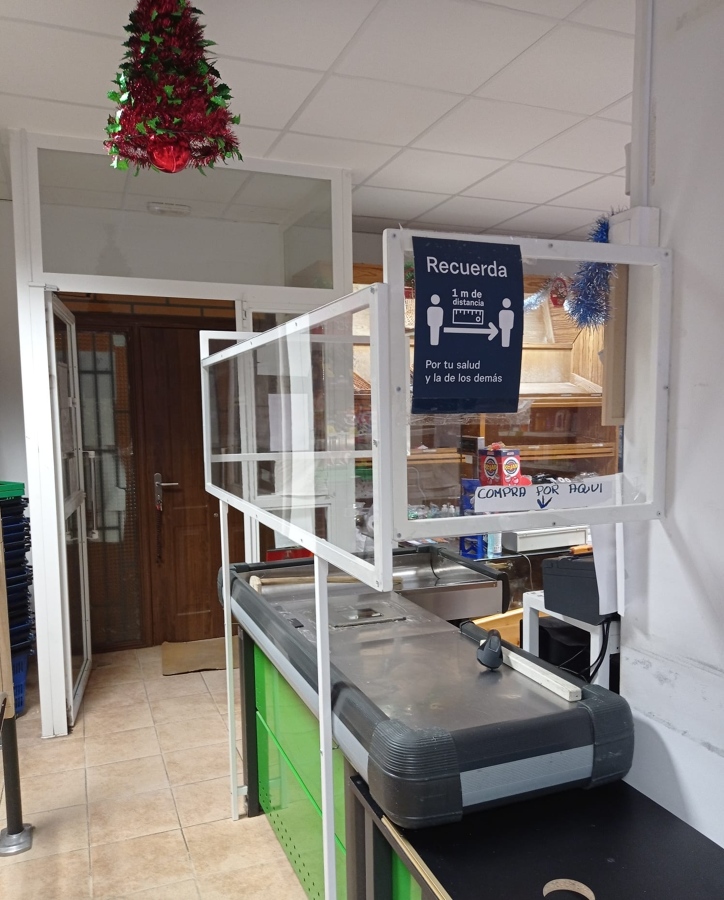 Mamparas de protección