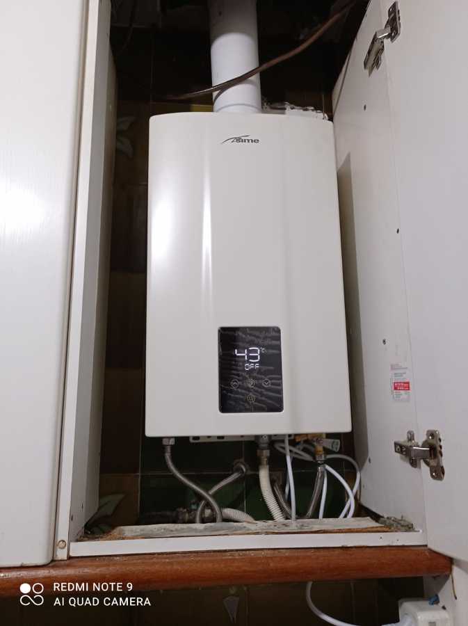 Calentador de gas 12l