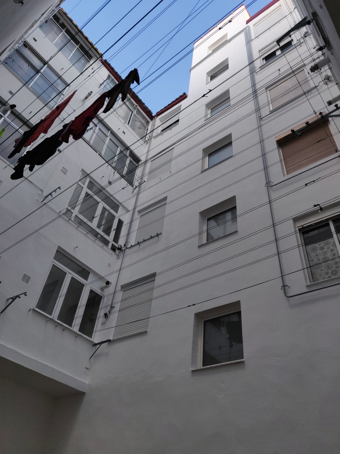 Rehabilitación de patio de luces.