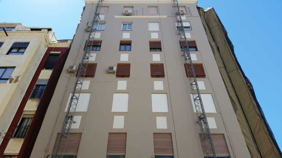 Rehabilitación de fachada Plaza España