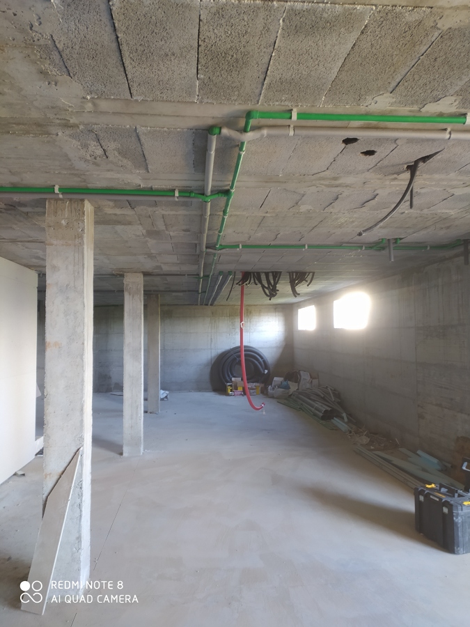Fontanería en obra