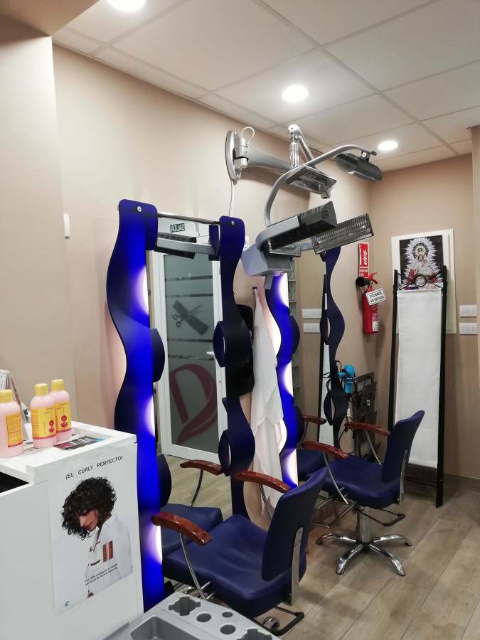 ILUMINACION PROYECTO PELUQUERIA