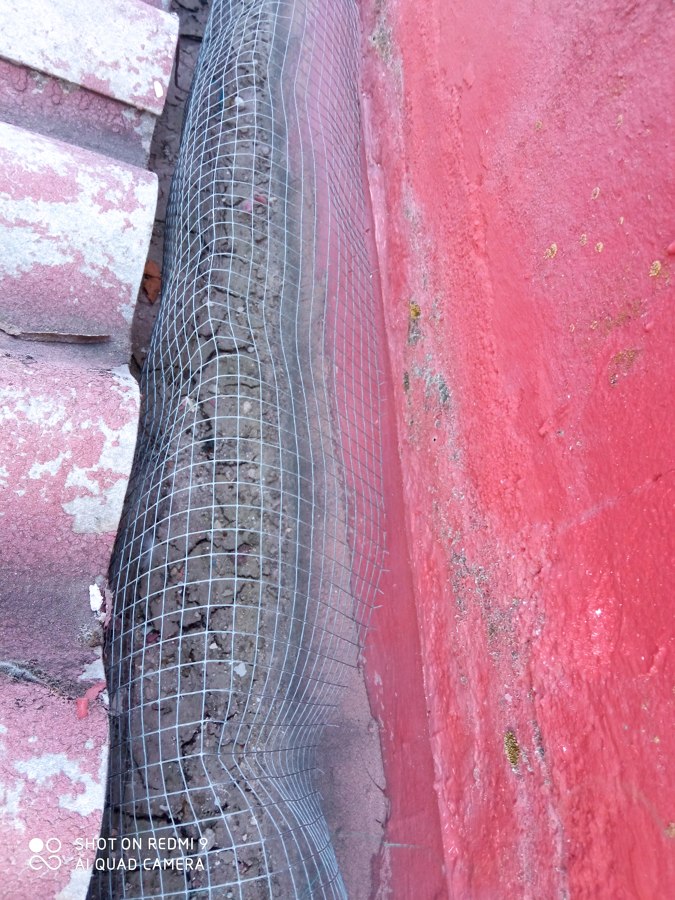 Limpieza canalones interior