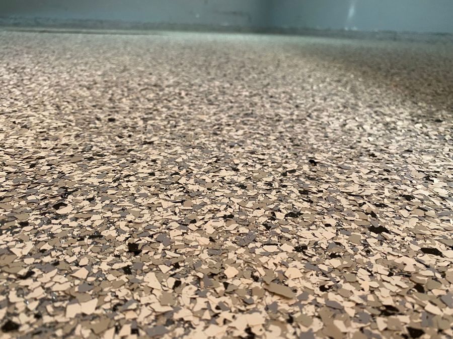 Detalle metalepoxy copos suelo
