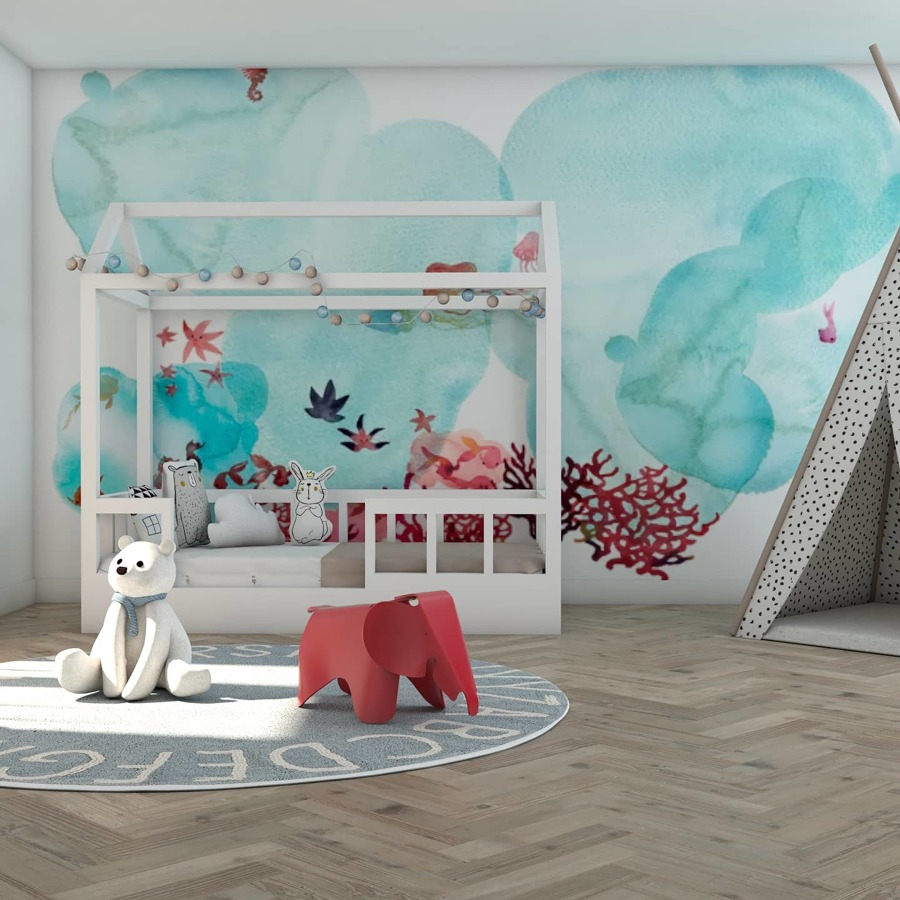 Habitación infantil mural