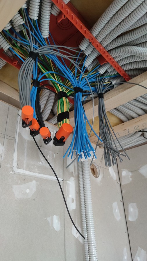 Caja de registro en techo