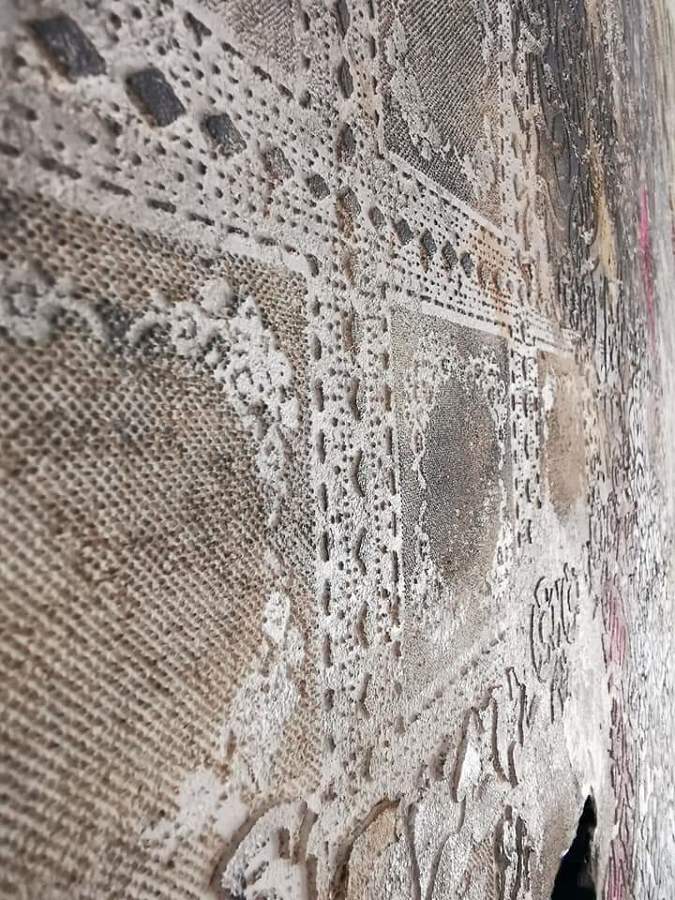 Estucado vintage oriental