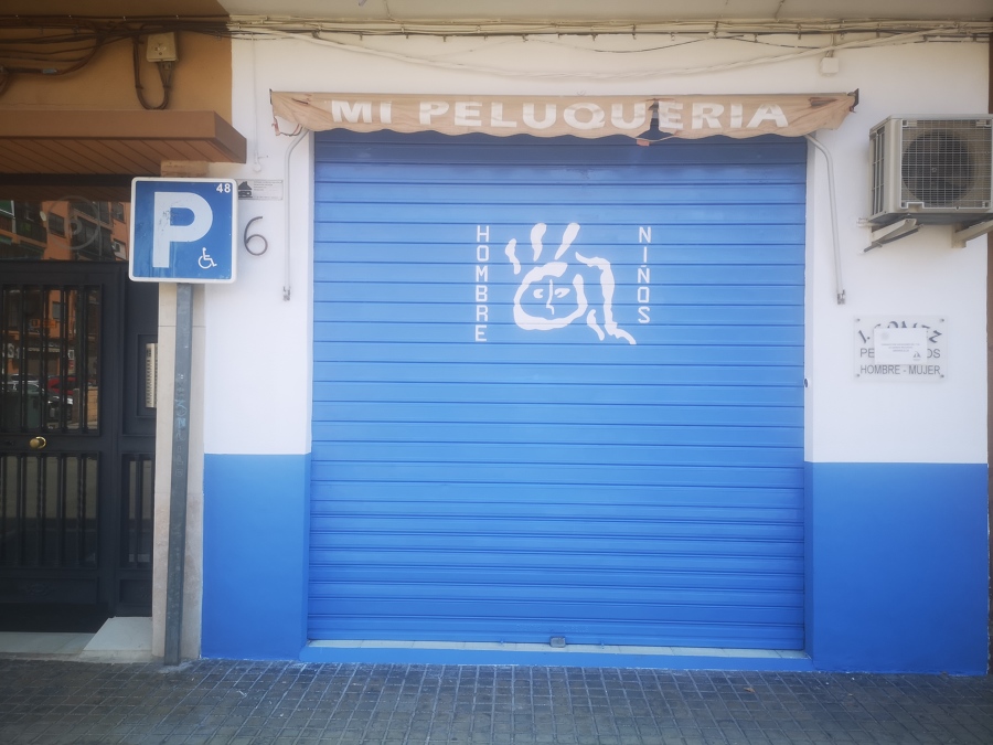 Persiana peluqueria