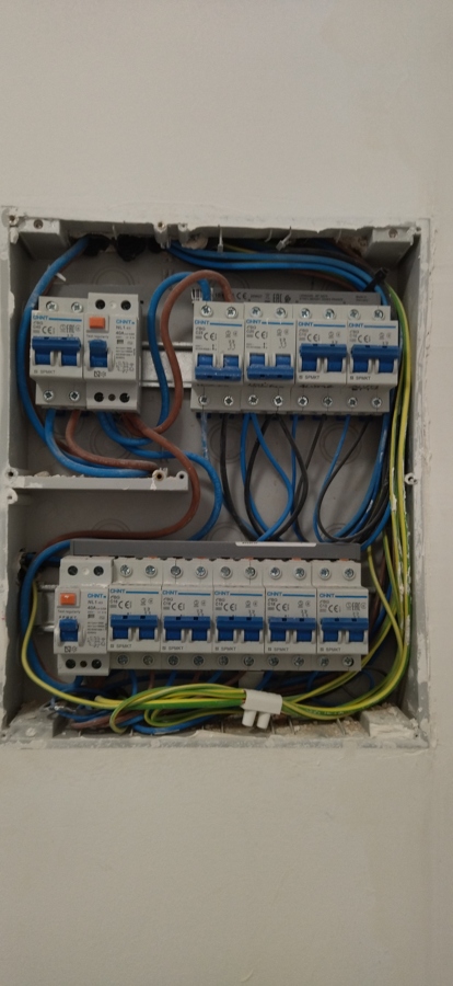 Cuadro eléctrico en vivienda