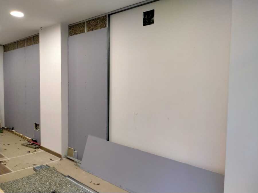 Aislamiento acústico doble, placa PPH y lana mineral