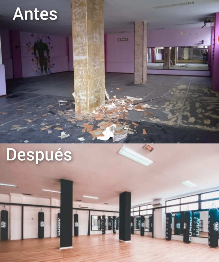 Reforma completq de gimnasio