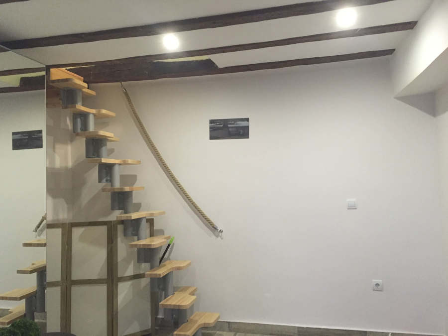 Escaleras en vivienda