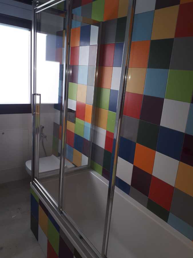 Acabados de una baño.