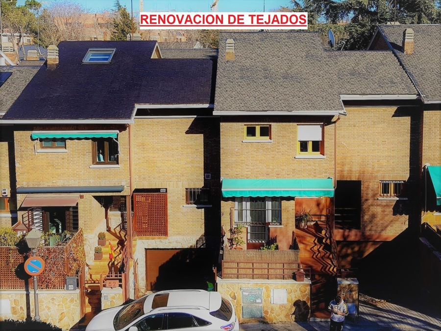Restauración total de tejado izquierdo
