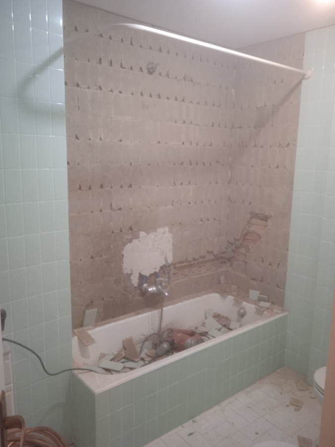 Cambio de bañera por plato de ducha