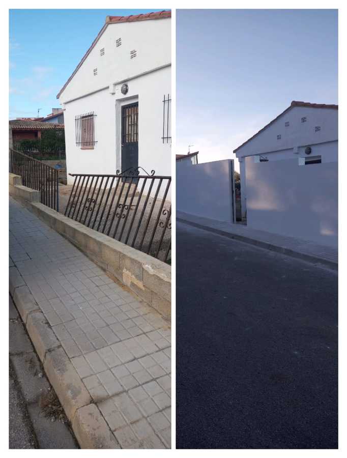 Muro de bloque de hormigon de 20×20×40