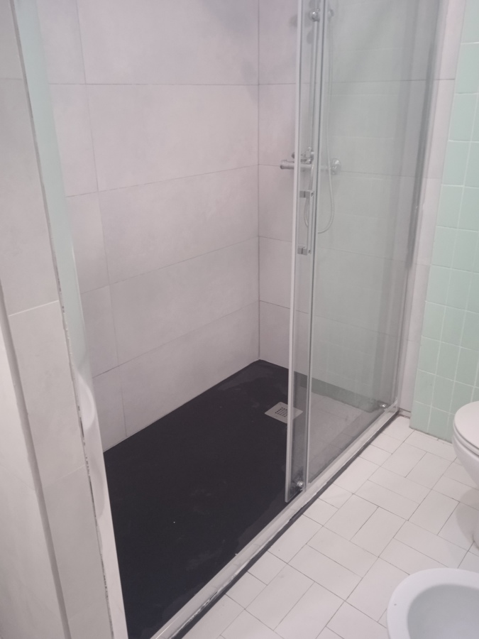 Cambió de bañera por plato de ducha