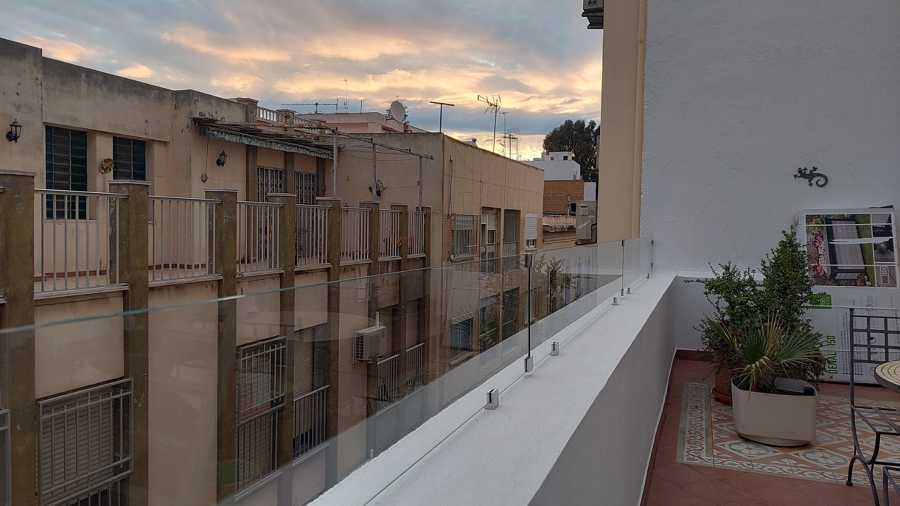 Barandilla de vidrio seguridad