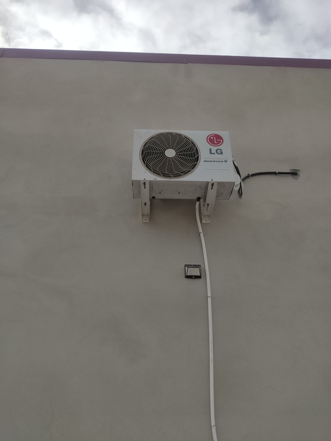 Instalación de spit lg