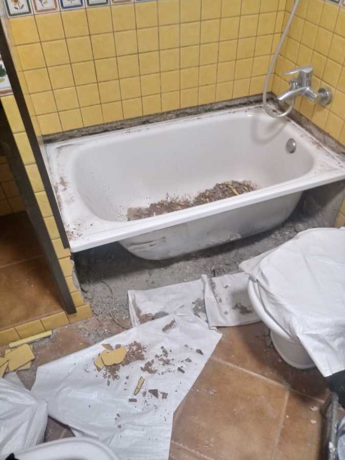 Cambio de bañera por plato ducha