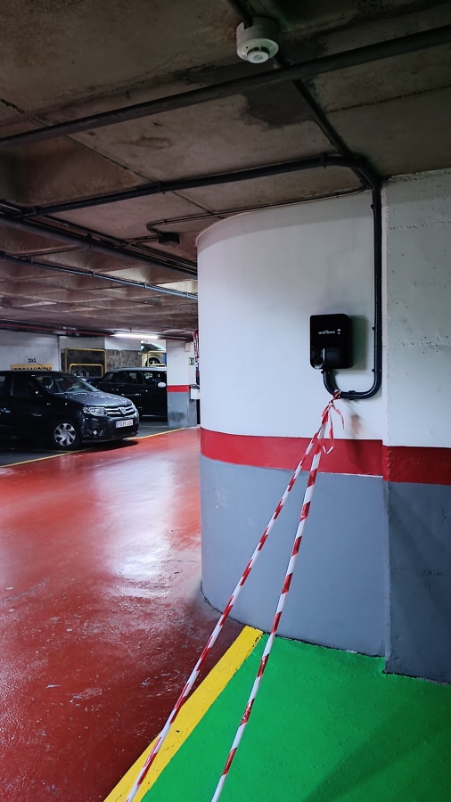 Copper en parking de ticketaje