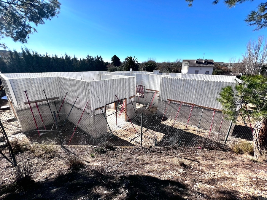 Una de nuestras obras construcción con baupanel