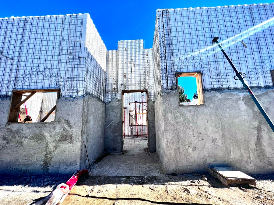 Una de nuestras obras construcción con baupanel