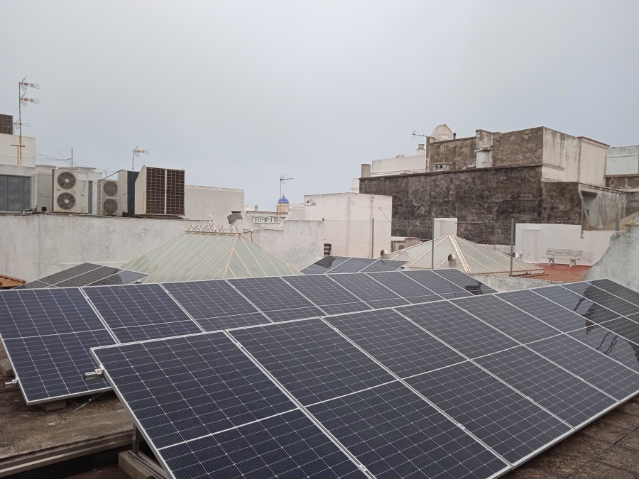 Instalación Fotovoltaica Colegio Oficial de Arquitectos de Cádiz