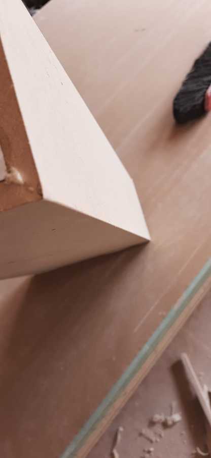 Fabricación pladur a 90⁰