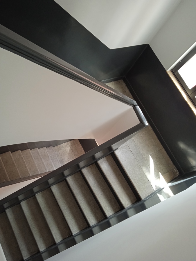 Pintura de caja de escalera