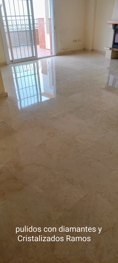 Pulido diamantado, cristalizado