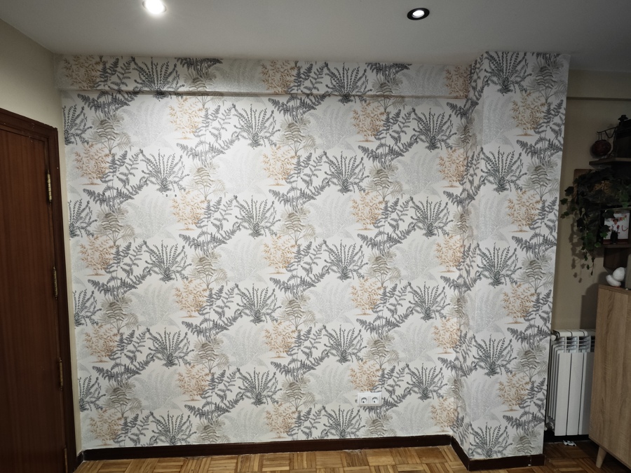 Instalación de papel pintado
