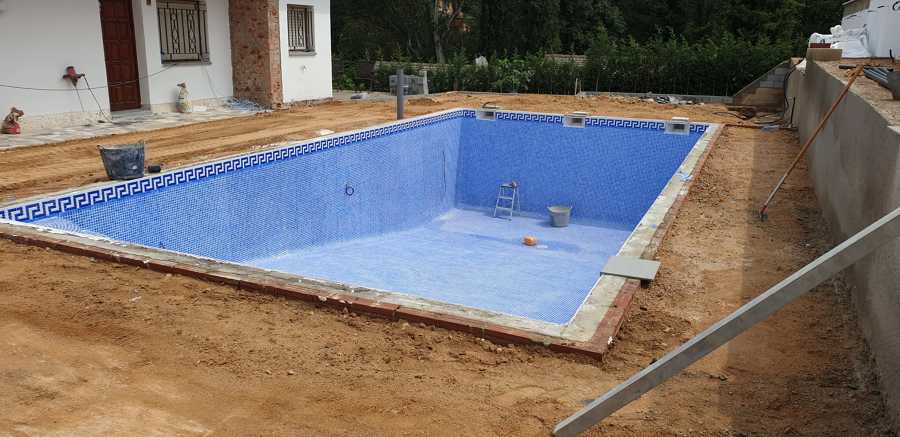 Construcción de piscina