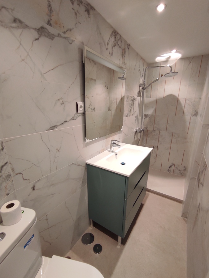 Reforma integral de baño(después).