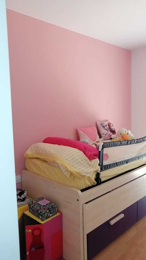 Estuco a la cal rosa