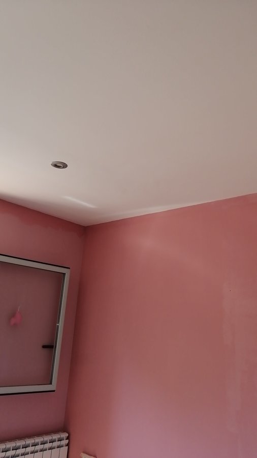 Estuco a la cal rosa