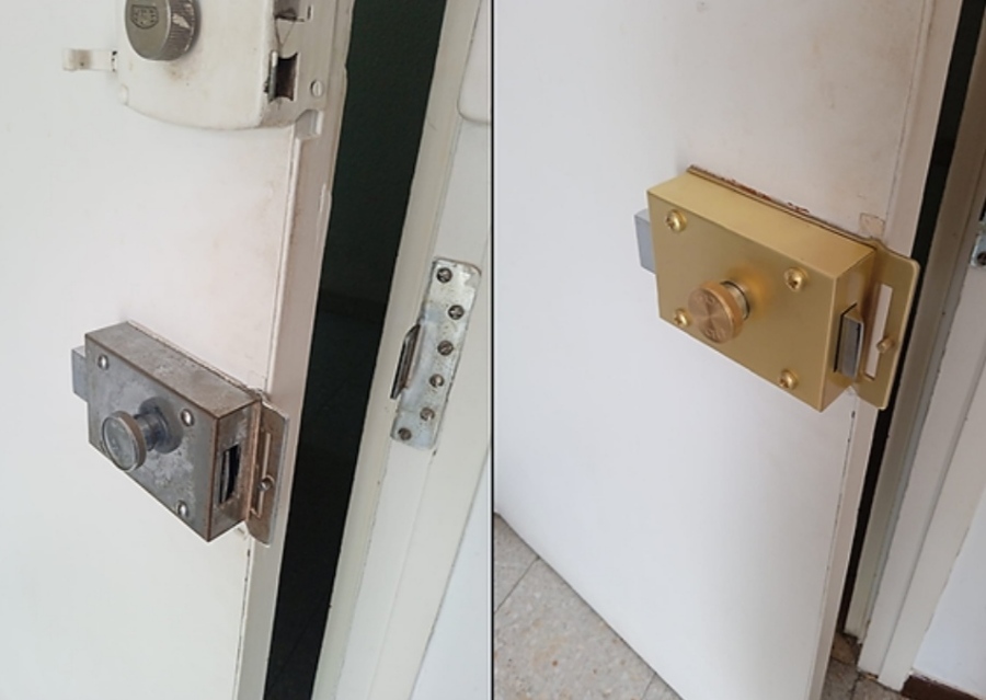 Instalación cerrojo