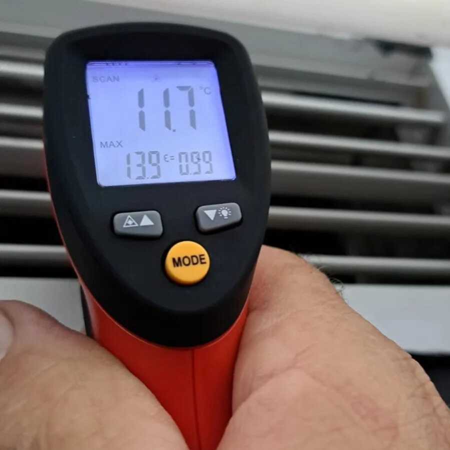 Comprobación de temperatura