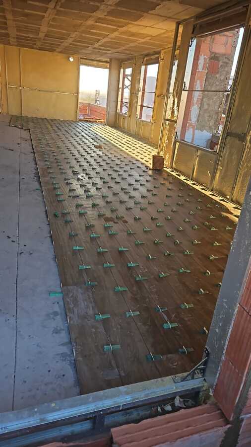 Instalación pavimento