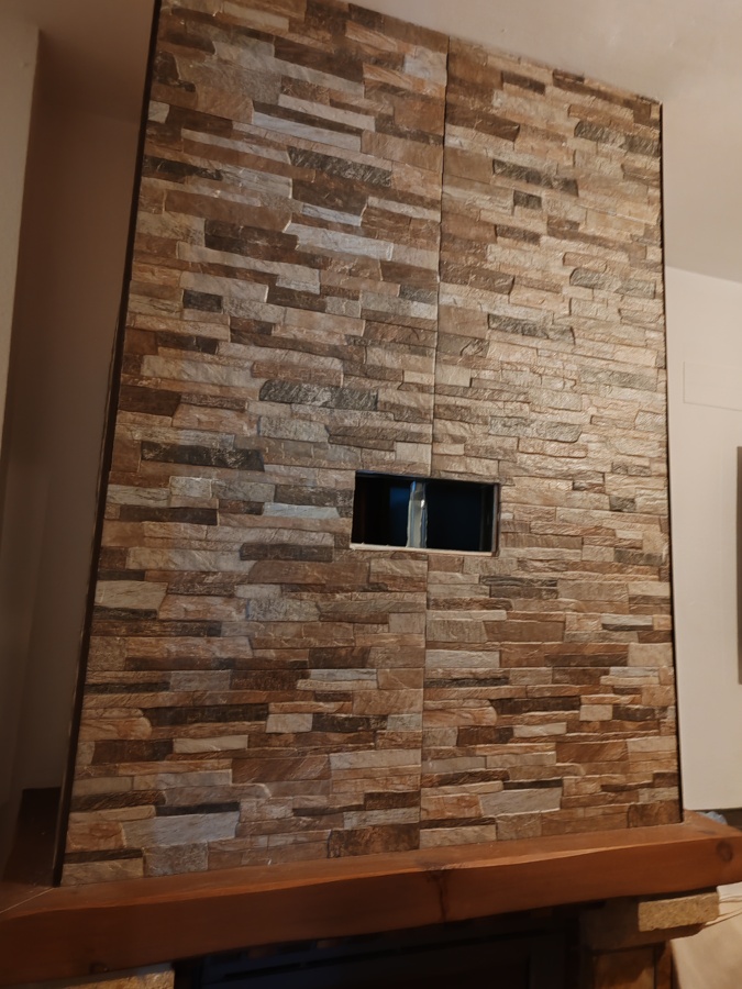 Alicatado de chimenea