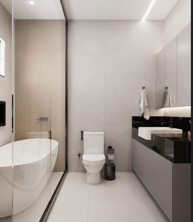 DISEÑO BAÑO MODERNO